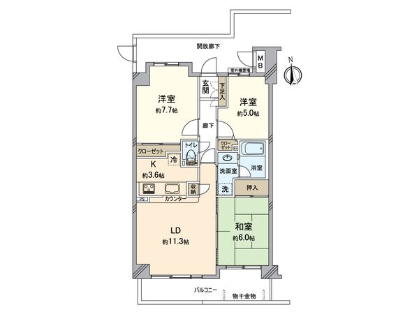 間取図(平面図)