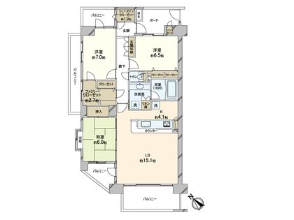 間取図(平面図)