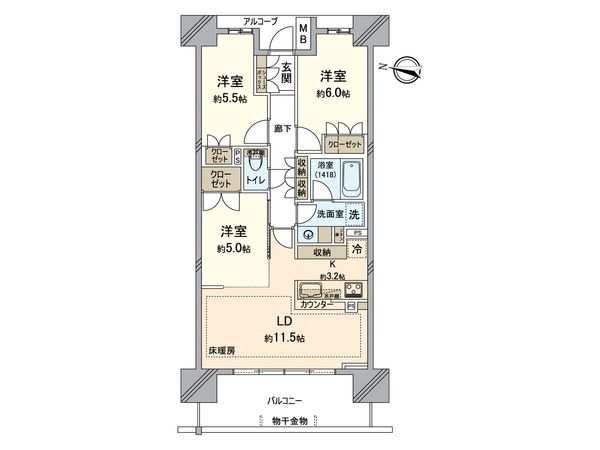 間取図(平面図)