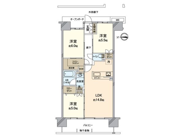 間取図(平面図)