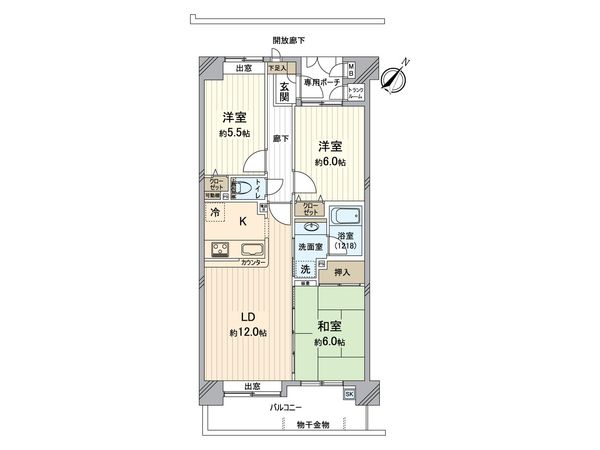 間取図(平面図)