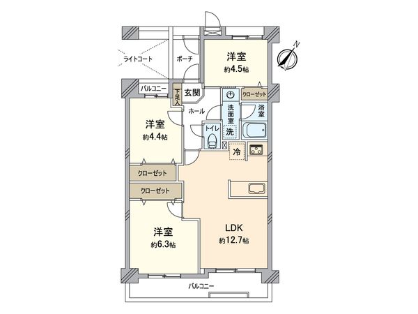 間取図(平面図)