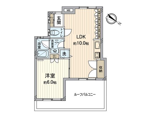スターハイツ狭山弐番館 間取図(平面図)
