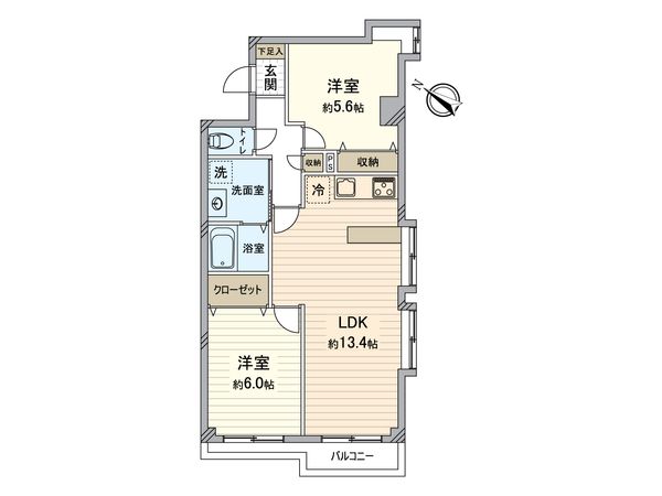 ライオンズマンション東所沢第3 間取図(平面図) ライオンズマンション東所沢第3 間取図(平面図)