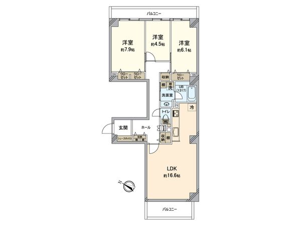 間取図(平面図)
