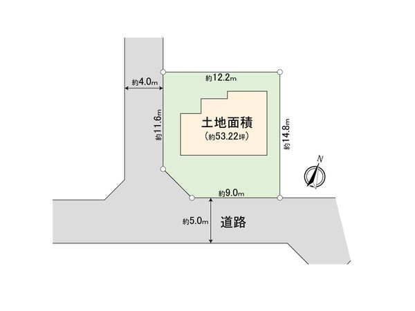 入間市新久 土地 区画図 入間市新久 土地 区画図