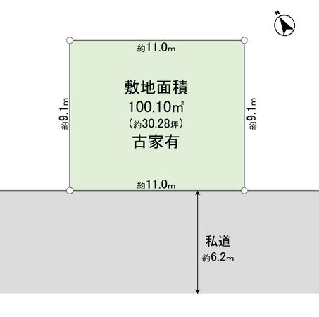 入間市下藤沢 土地 区画図