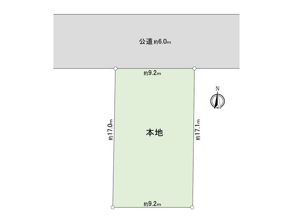 入間市新久 土地 区画図