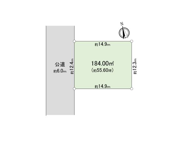 飯能市川寺 土地 区画図 区画図