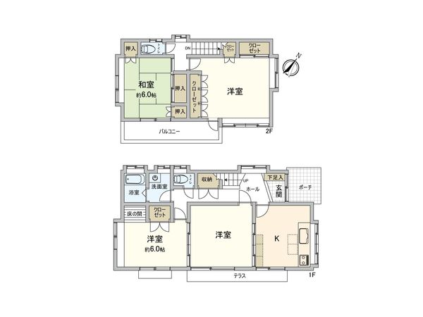 入間市新久 土地 区画図