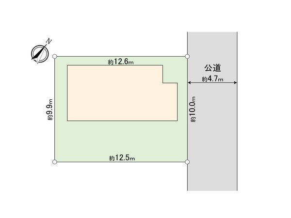 入間市新久 土地 区画図