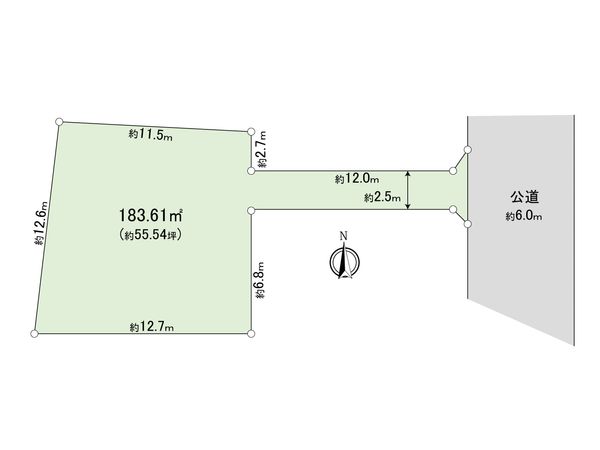 飯能市栄町 土地 区画図 飯能市栄町 土地 区画図