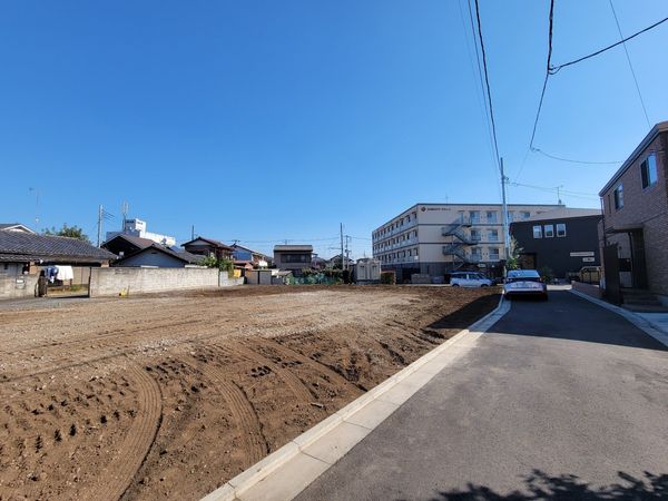 飯能市南町 売地【2区画】 南面道路