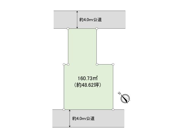 入間市東藤沢3丁目 土地 間取図