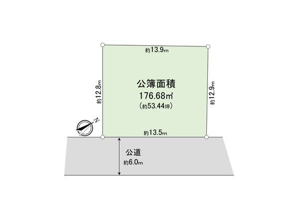 入間市宮寺 土地 区画図 入間市宮寺 土地 区画図