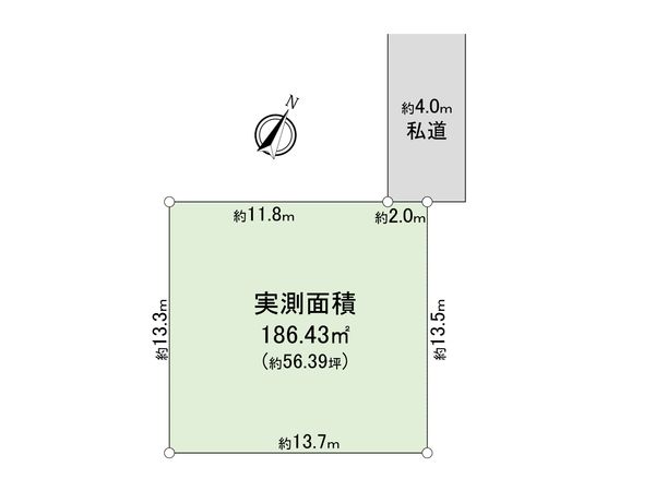 入間市下藤沢 土地 区画図 入間市下藤沢 土地 区画図