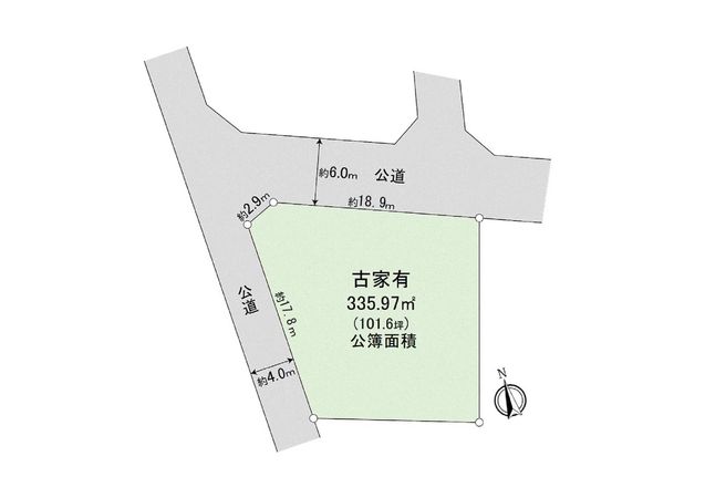 飯能市栄町 土地 区画図 飯能市栄町 土地 区画図