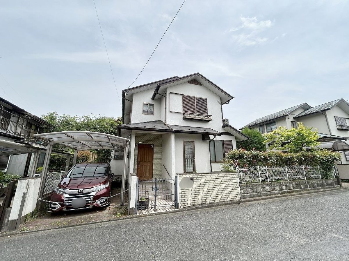 狭山市柏原 土地 前面道路含む外観 前面道路含む外観