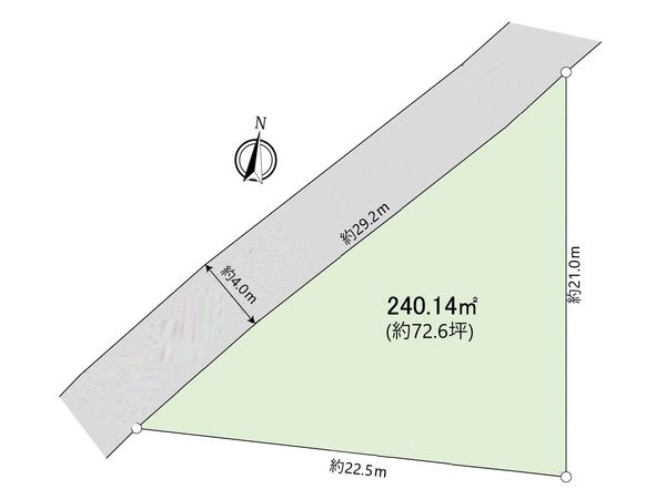 飯能市双柳 土地 区画図 飯能市双柳 土地 区画図