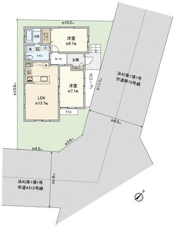 間取図(平面図)