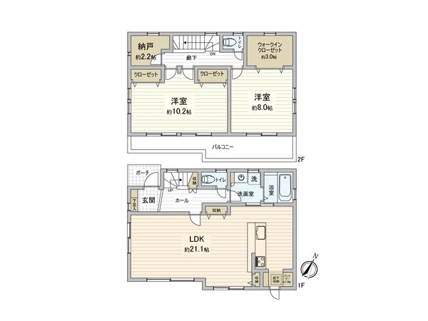 間取図(平面図)