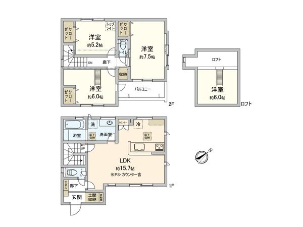 間取図(平面図)