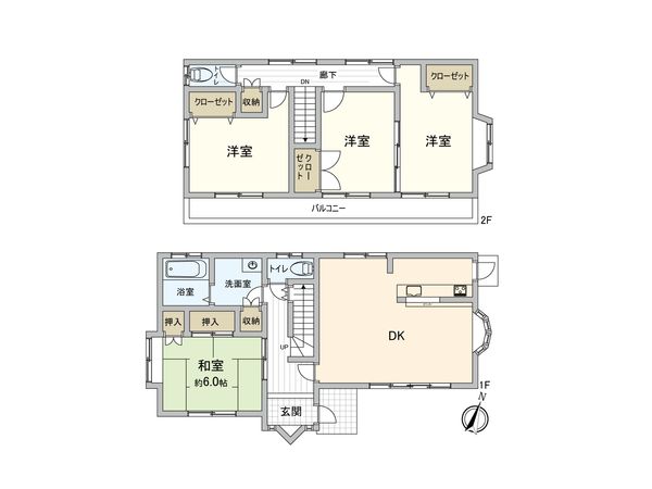 さいたま市西区三橋6丁目 戸建 間取図(平面図) さいたま市西区三橋6丁目 戸建 間取図(平面図)