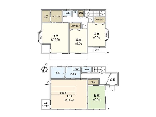 狭山市柏原 戸建 間取図(平面図) 狭山市柏原 戸建 間取図(平面図)