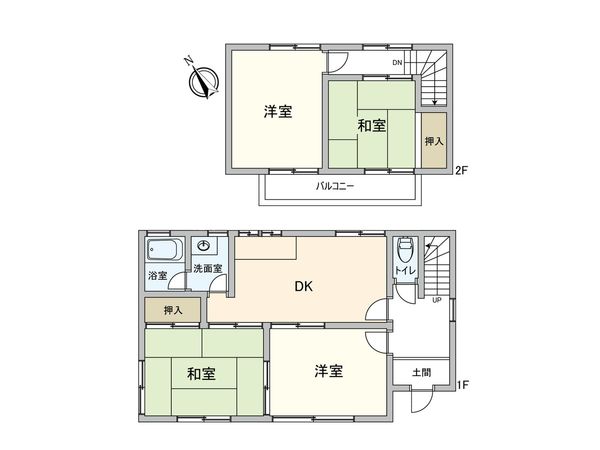 入間市宮寺 戸建 間取図(平面図)