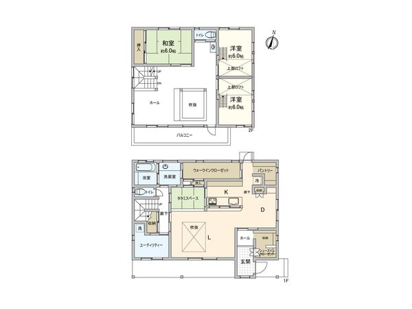 飯能市双柳 戸建 間取図(平面図) 飯能市双柳 戸建 間取図(平面図)