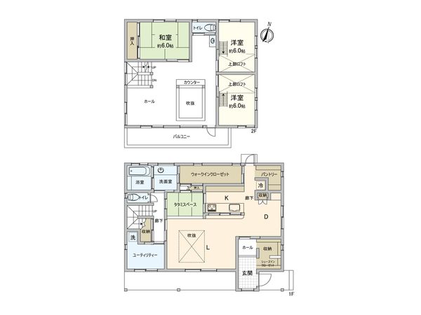 飯能市双柳 戸建 間取図(平面図) 飯能市双柳 戸建 間取図(平面図)