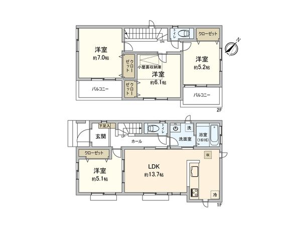 間取図(平面図)