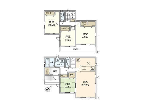間取図(平面図)