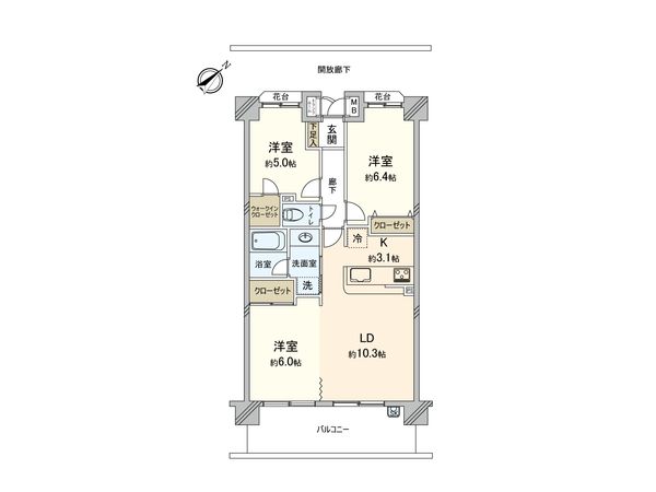 ダイアパレス武蔵藤沢Ⅱ 外観