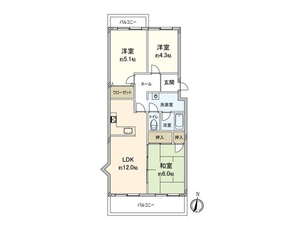 間取図(平面図)