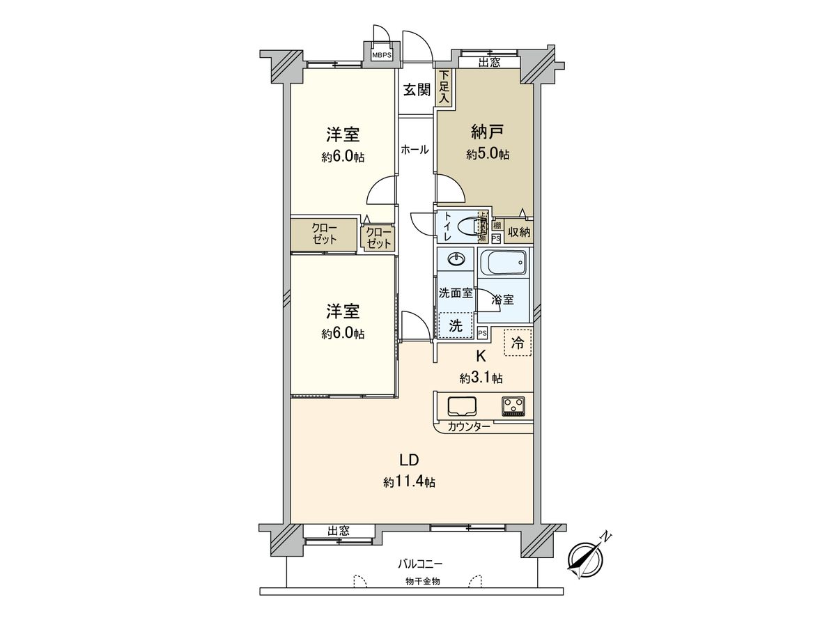 間取図(平面図)