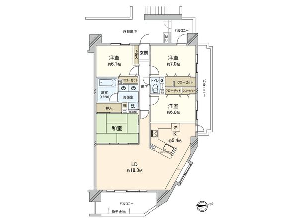 レーベンハイムエスフィールド入間 イーストスクエア 間取図(平面図) レーベンハイムエスフィールド入間 イーストスクエア 間取図(平面図)