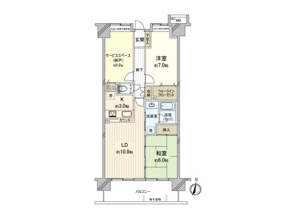間取図(平面図)