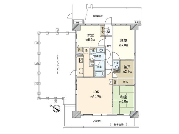 ウィンベルコーラス狭山ヶ丘 間取図(平面図) ウィンベルコーラス狭山ヶ丘 間取図(平面図)