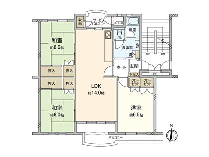 間取図(平面図)