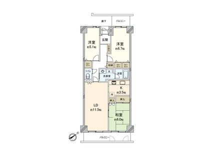 間取図(平面図)