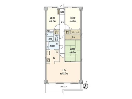 間取図(平面図)