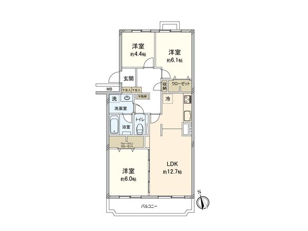 間取図(平面図)