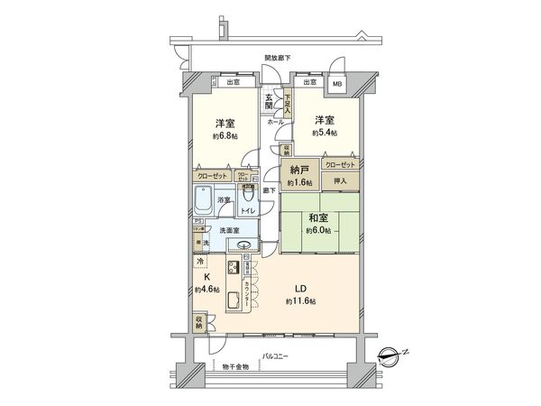 ポレスター飯能 間取図(平面図) ポレスター飯能 間取図(平面図)