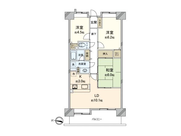 ダイアパレスUアリーナ ウエストウイング 間取図(平面図) ダイアパレスUアリーナ ウエストウイング 間取図(平面図)