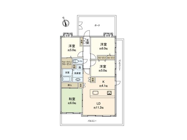 クレアメゾン新狭山 間取図(平面図)