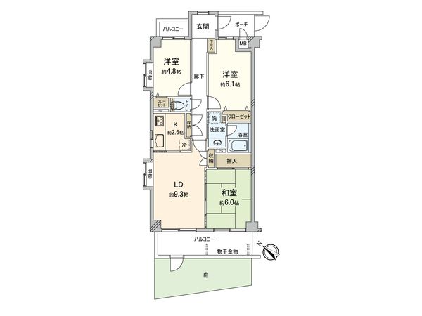 シティ武蔵藤沢 間取図(平面図) シティ武蔵藤沢 間取図(平面図)