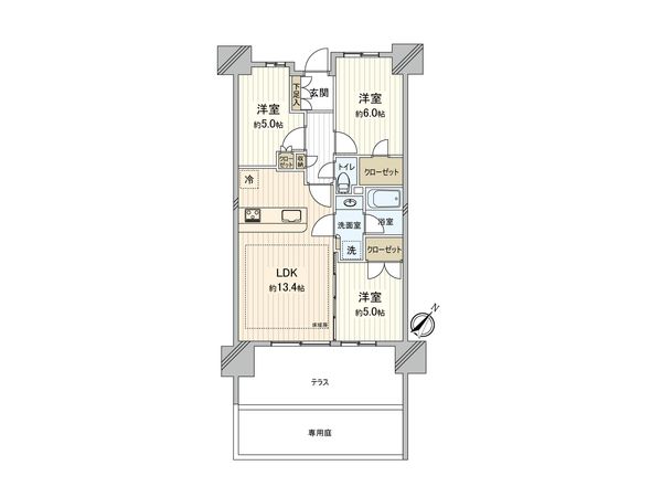 間取図(平面図)