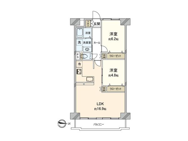 エンゼルハイム石神井公園 壱番館 間取図(平面図) 間取図(平面図)