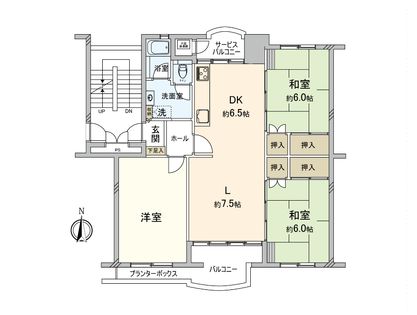 間取図(平面図)